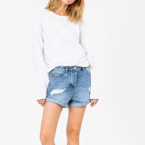 Camilla And Marc Delphine Denim Shorts 26